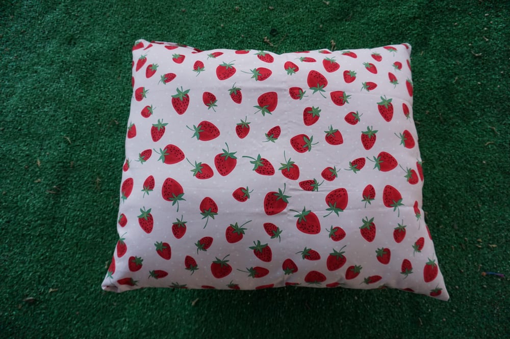 Image of Strawberry pillow