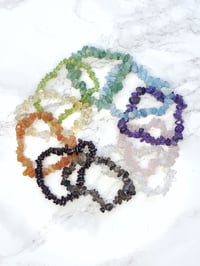 Image 1 of crystal chip bracelets