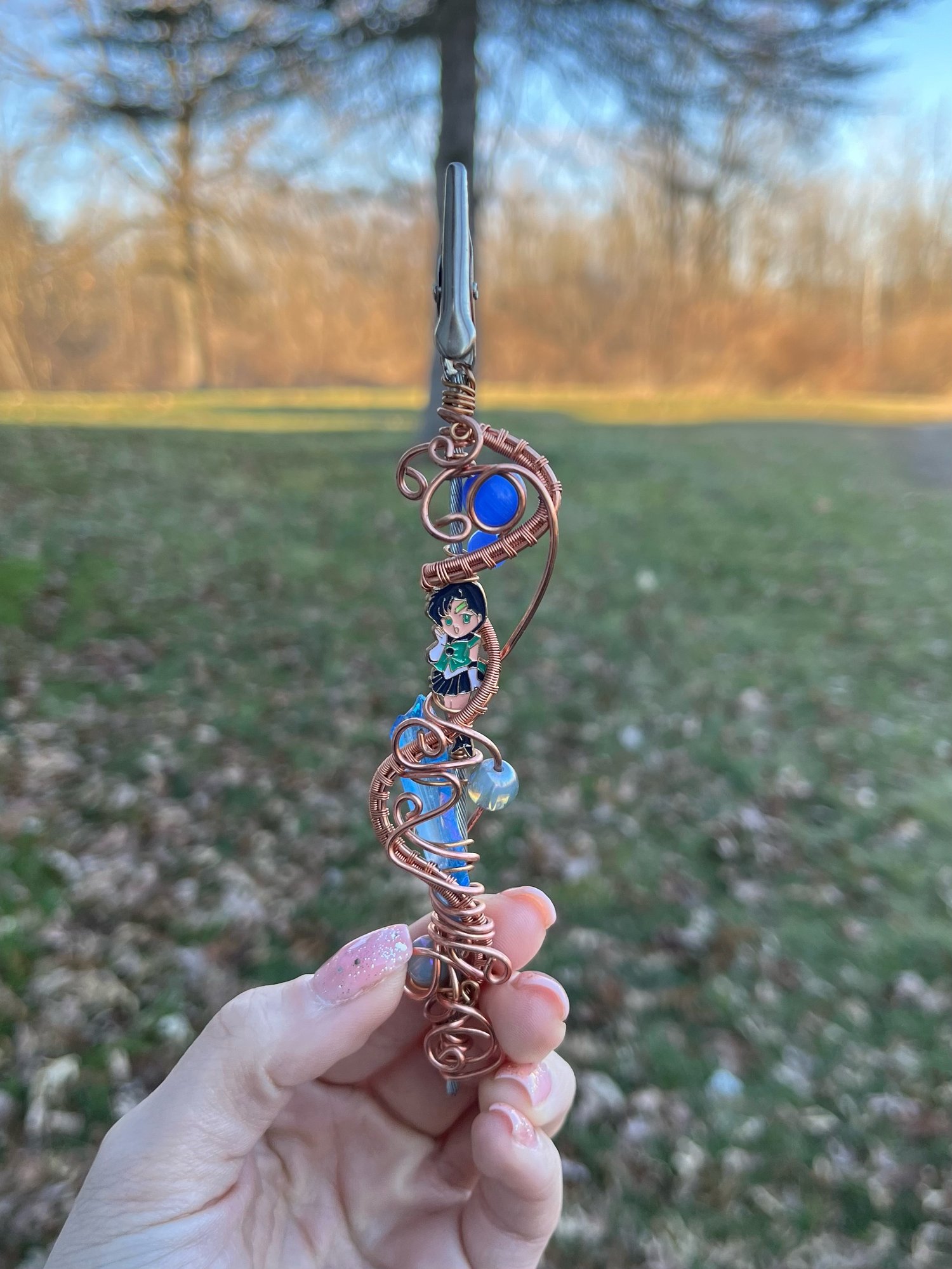 Sailor Mercury roach clip 