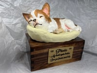 Image 11 of Custom Engraved Chihuahua Pet Urn Handpainted To Your Photos