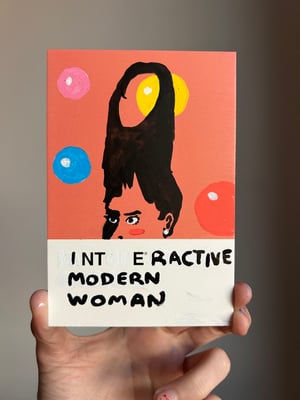 Image of Original hand-painted postcard: Paris Edition (No. 4)