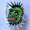 Emetic Art Toxic punk Sticker