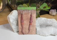 Image 3 of Worm Earrings - Mort and Mildew