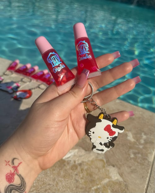 Image of Hello Kitty Lip Gloss Keychain💖