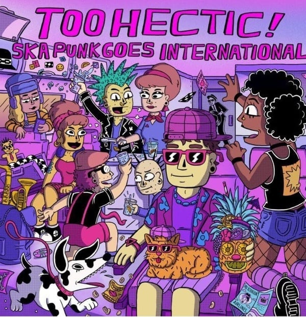 Image of Too Hectic - Ska Punk Goes International Vinyl