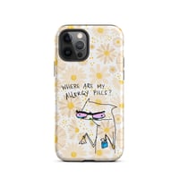 Image 13 of allergy pills Tough Case for iPhone® 