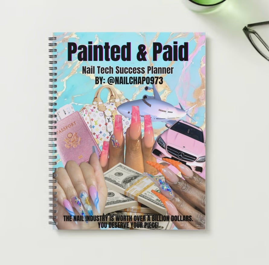 PAINTED & PAID Nail Tech Success Planner  PREORDER