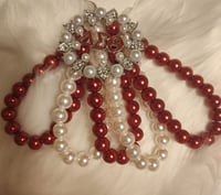 Image 5 of RED & WHITE BRACELET 