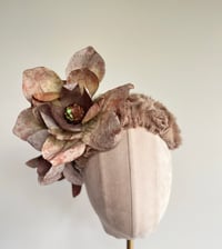Image 1 of Taupe fabric covered bandeau