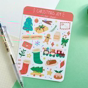 Image of Christmas Joy Sticker Sheet