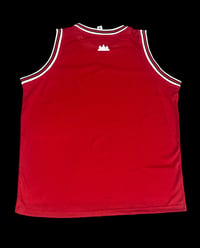 Image 2 of Cambodia Basketball Jersey Red