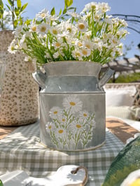 Image 2 of SALE! The Daisy Garden Milk Churn