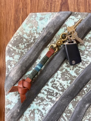 Image of ARROW KNOT KEYCHAIN - HINOKI FOREST EDITION