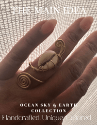 Image 3 of Cowrie Swirl Ring