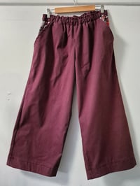 Image 2 of Pocket Pants-wine 