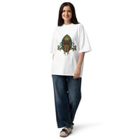 Image 2 of Women’s Rights 2022 Unisex organic oversized high neck t-shirt