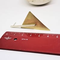 Image 3 of Pendientes triangulares Joan 