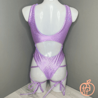 Image 4 of Peri bodysuit (Available In Different Prints)