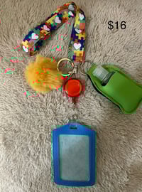 Autism Awarwness Lanyard/Badge Holder Set 
