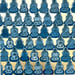 Image of Tiny Blue and Gold Buddhas