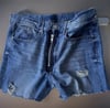 ZIPLINE DENIM SHORT