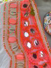 Image 5 of Cotton kaftan and matching bag set