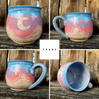 Image 1 of Trans Sunset Mug MADE-TO-ORDER