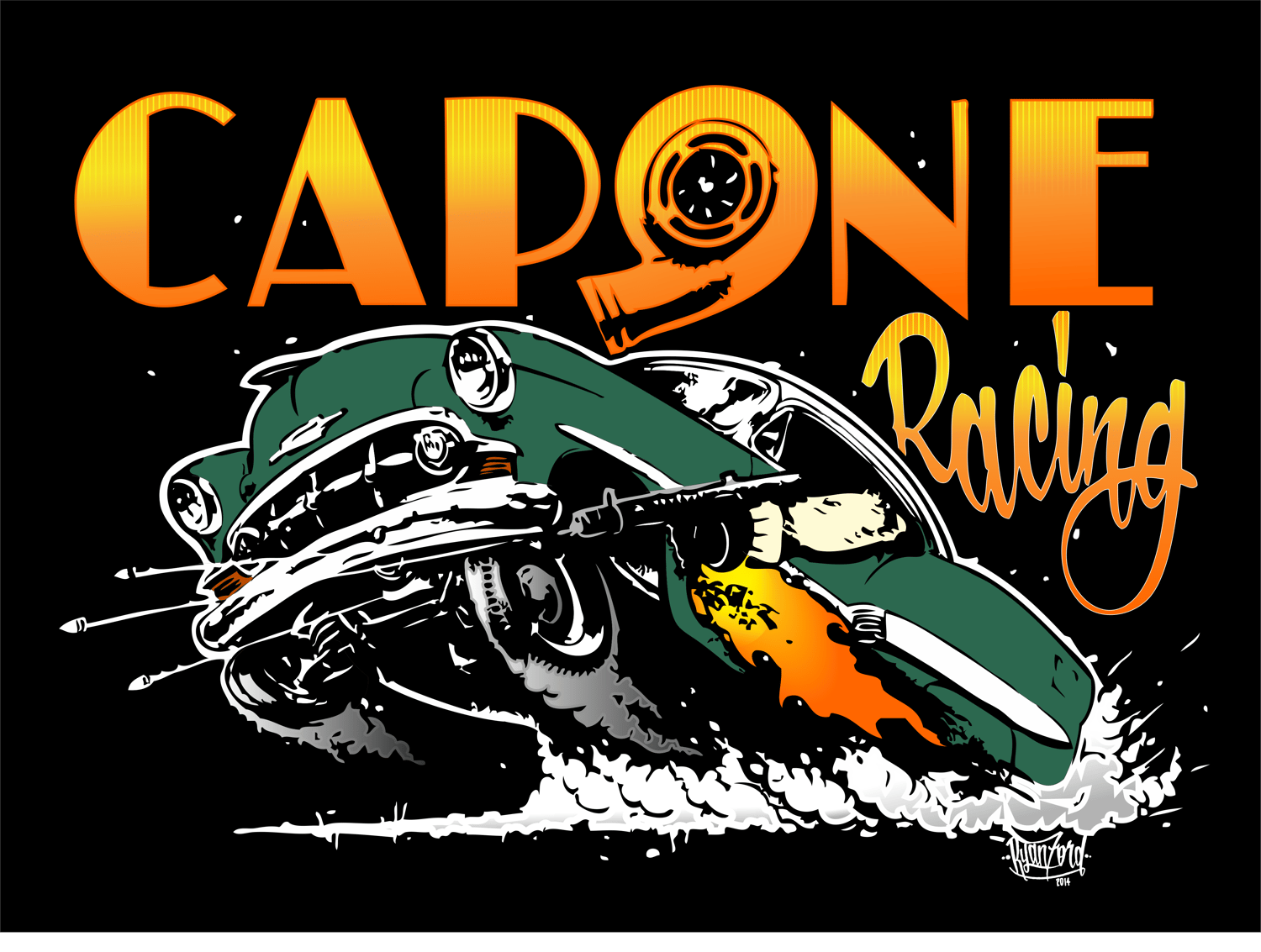 Image of Capone Racing T-Shirt 