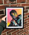 8.5x11” Travis Scott Framed Print