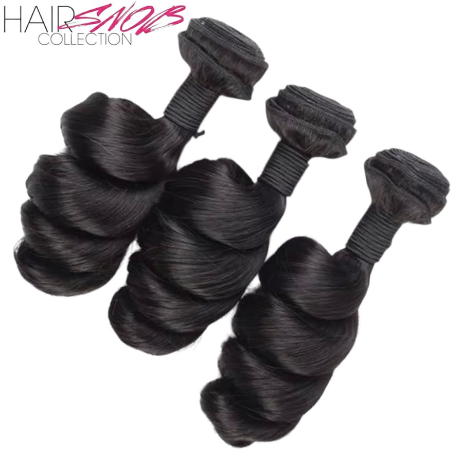 Image of Elegent Mink Brazilian Loose Wave Virgin Hair