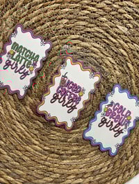 Image 1 of #012 Coffee Girly Decal