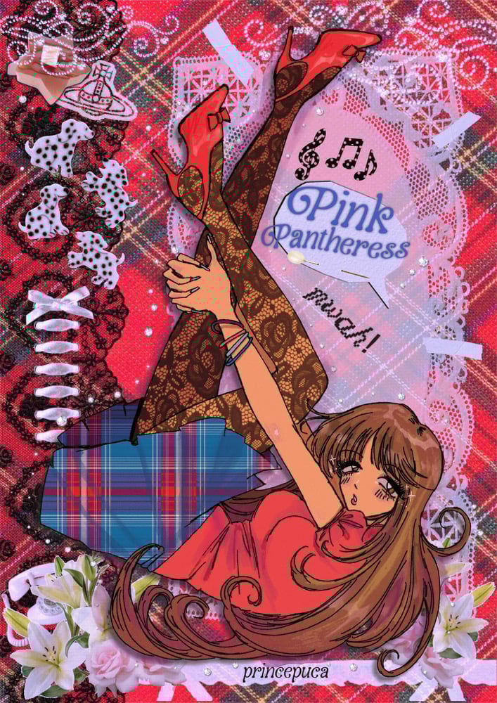 Image of Pinkpatheress A5 print