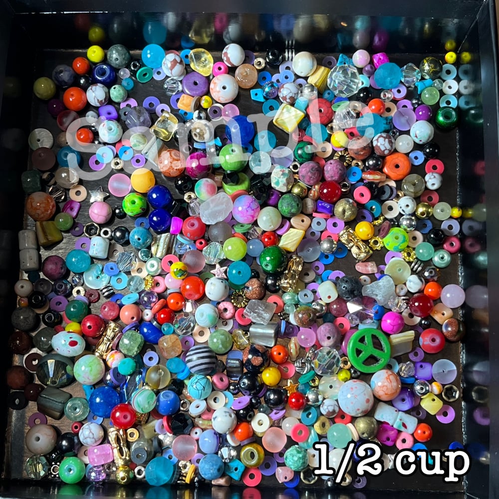 Image of Crystal and Glass Bead Confetti