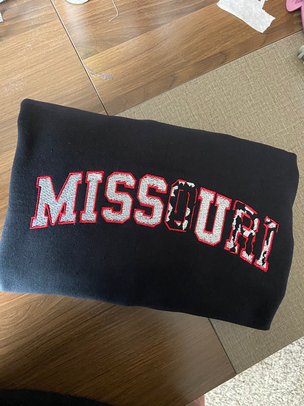 Image of Missouri (Miss U) Red❤️