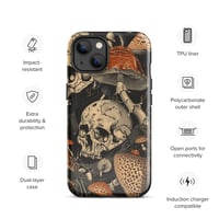 Image 23 of Goblincore Skull and Mushroom Grunge/Punk Tough Case for iPhone®