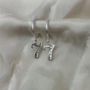 Image of Lucky Charms, Lucky Number 7 Earrings