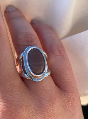 Image of Rhodochrosite Ring 