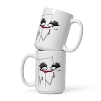 Image 1 of White glossy mug NICE 