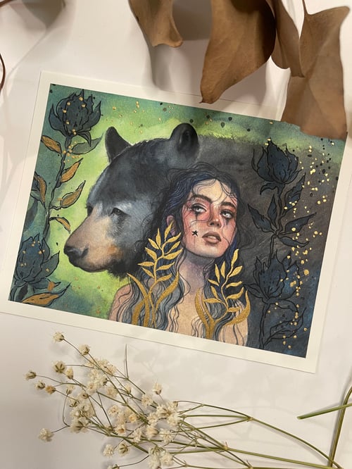 Image of "Hillybear" Limited edition print