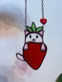 Image 2 of strawberry cat 