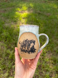 Image 1 of Sea blue cowboy shade 