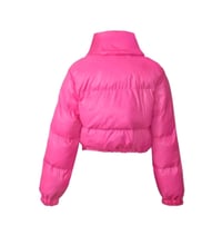 Image 4 of  Cropped Puffer Coat