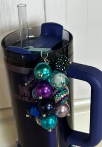 Image 2 of Star Shine Mermaid Vibe Tumbler Straw Bauble