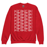 Image 5 of Multi Classic Youth crewneck sweatshirt