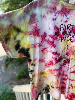 Image of 3XL Party At Your Own Pace Rain Tie Dye Shirt