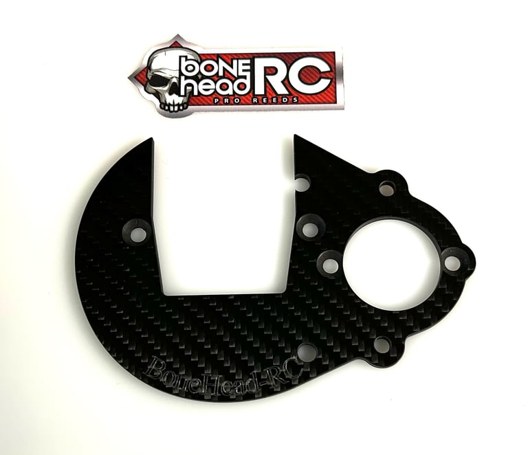 BoneHead RC Baja Upgraded Carbon 3mm HD gear plate