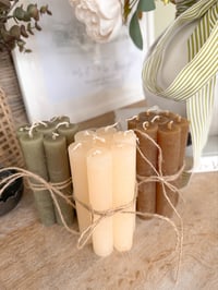 Image 2 of Rustic Dinner Candle Bundles ( 3 Colours )