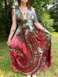 Image 1 of Medium Burnt Sage Goddess Dress