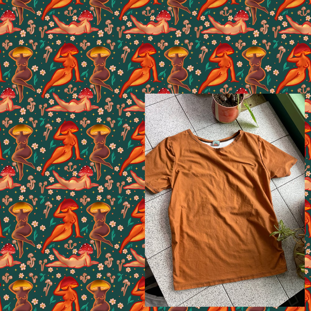 Image of Mushroom Mamas Artsit Series Tshirt- Unisex