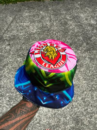 Image 3 of NZ Warriors Upcycled Bucket Hat